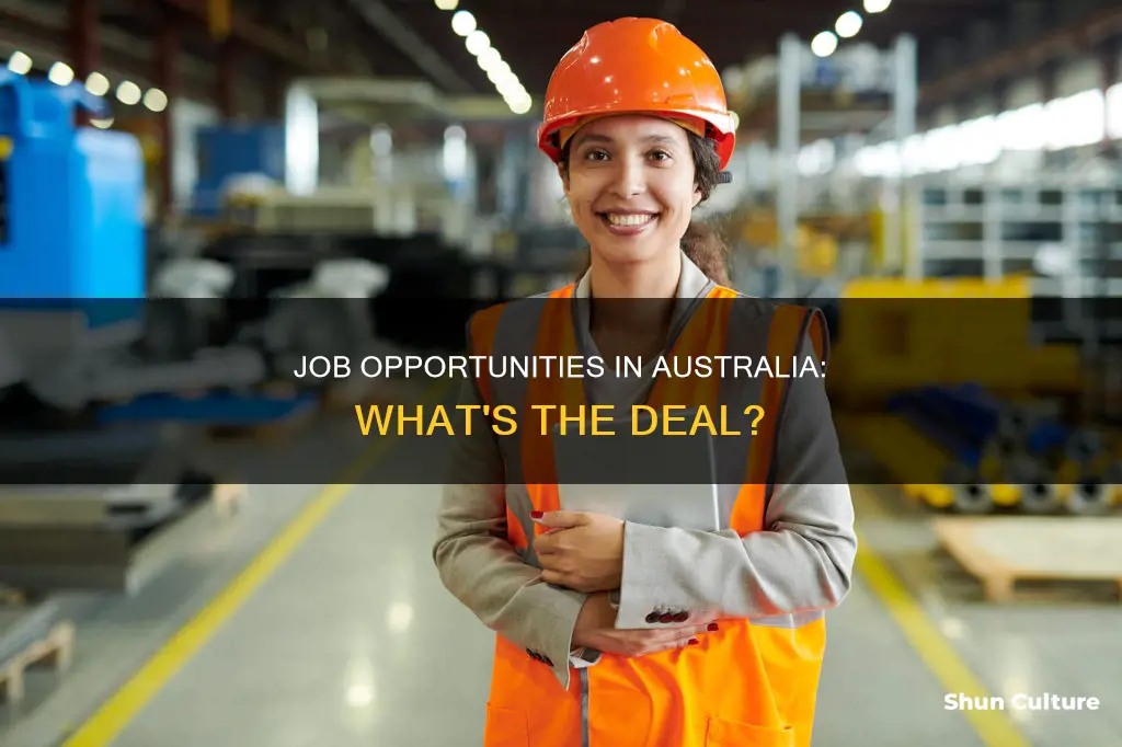 does australia have good job opportunities