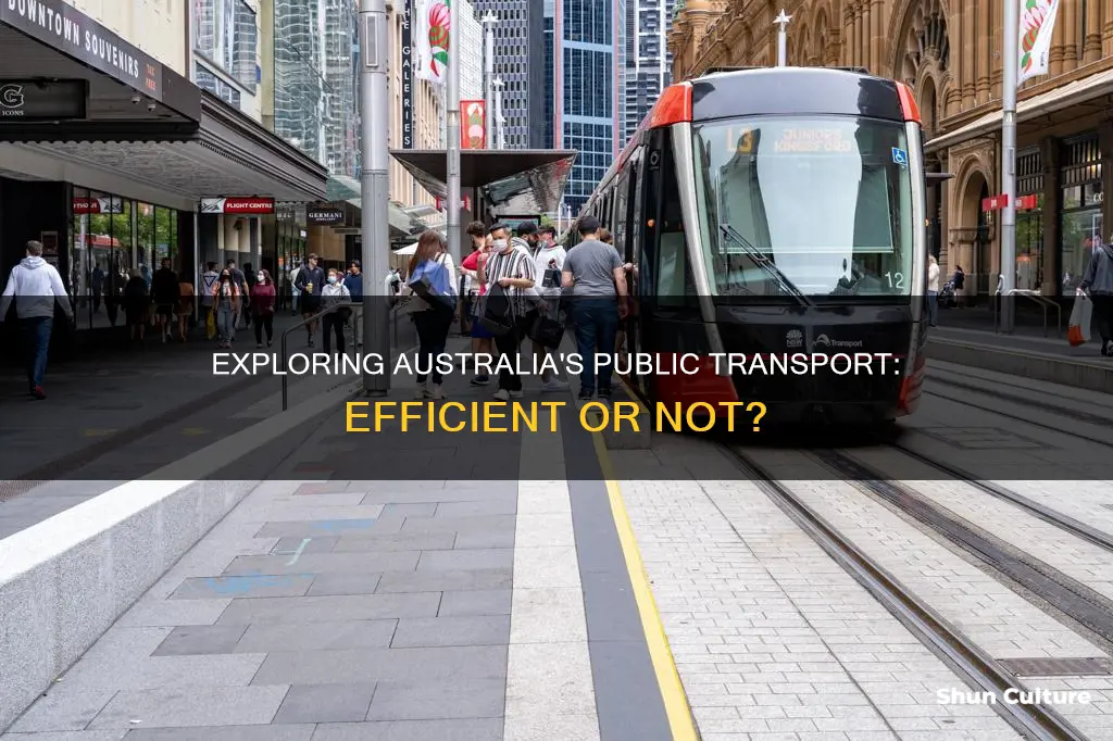 does australia have good public transport