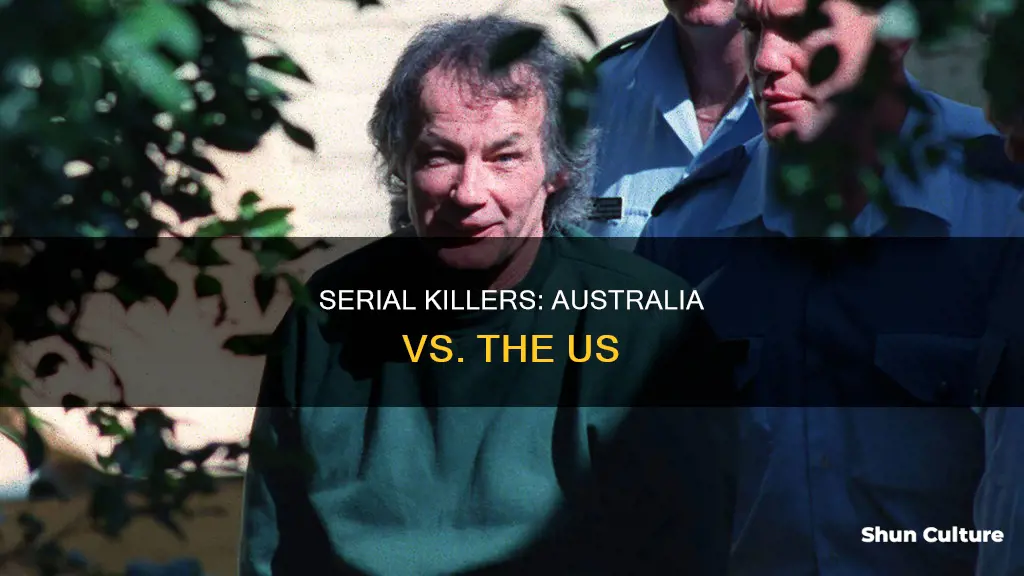 does australia have more serial killers than the united states
