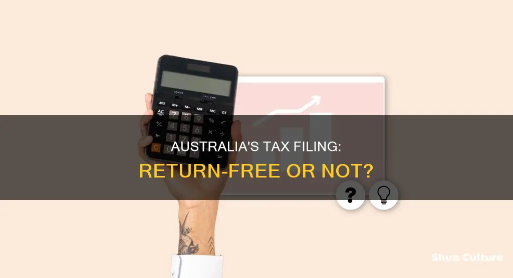 does australia have return free filing