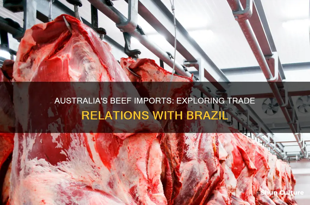 does australia import beef from brazil