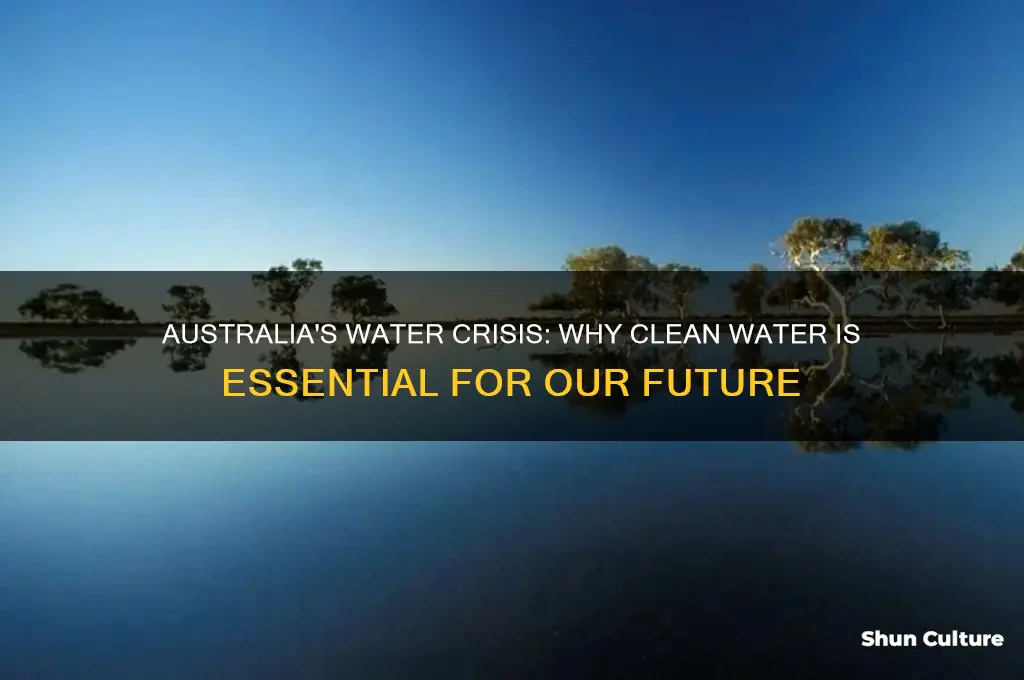 does australia need clean water