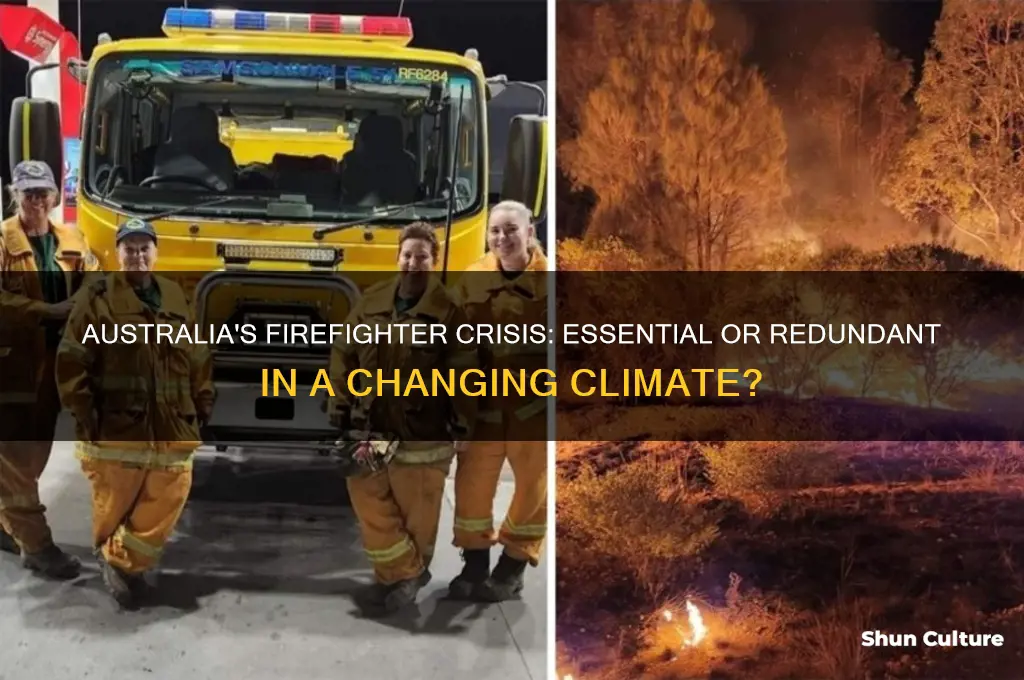 does australia need firefighters