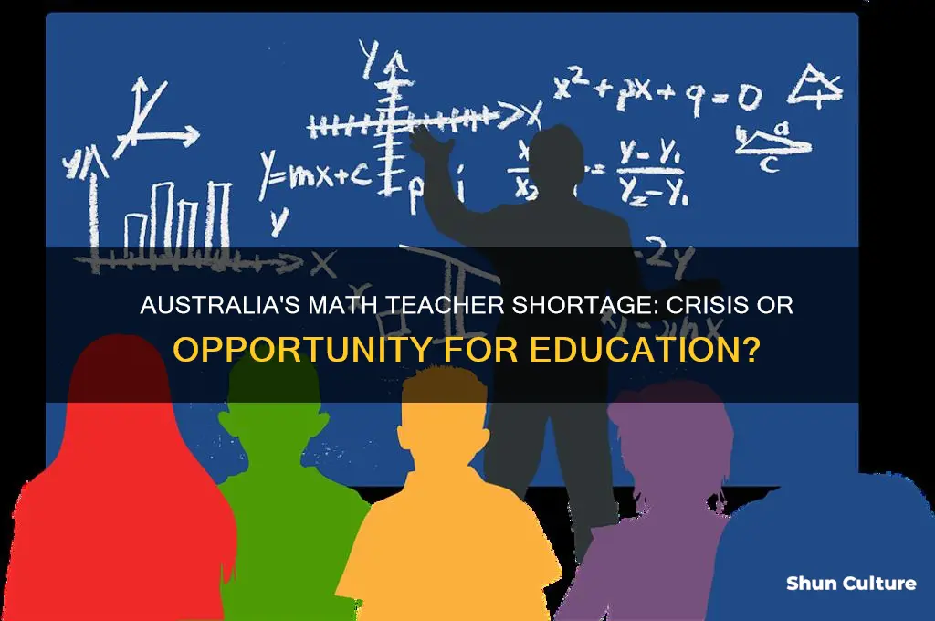 does australia need math teachers