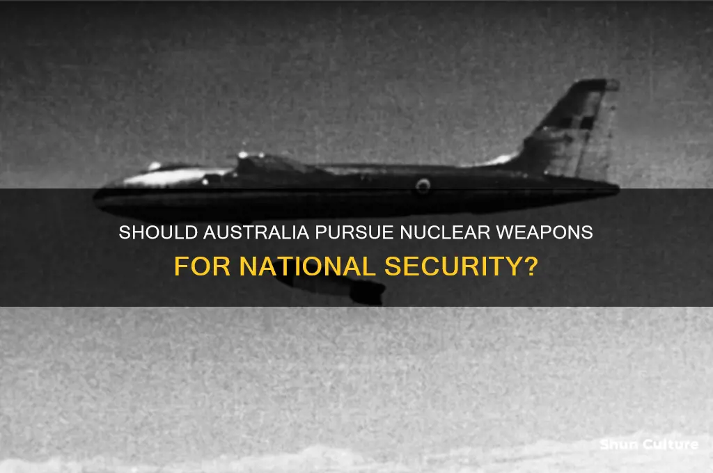 does australia need nuclear weapons