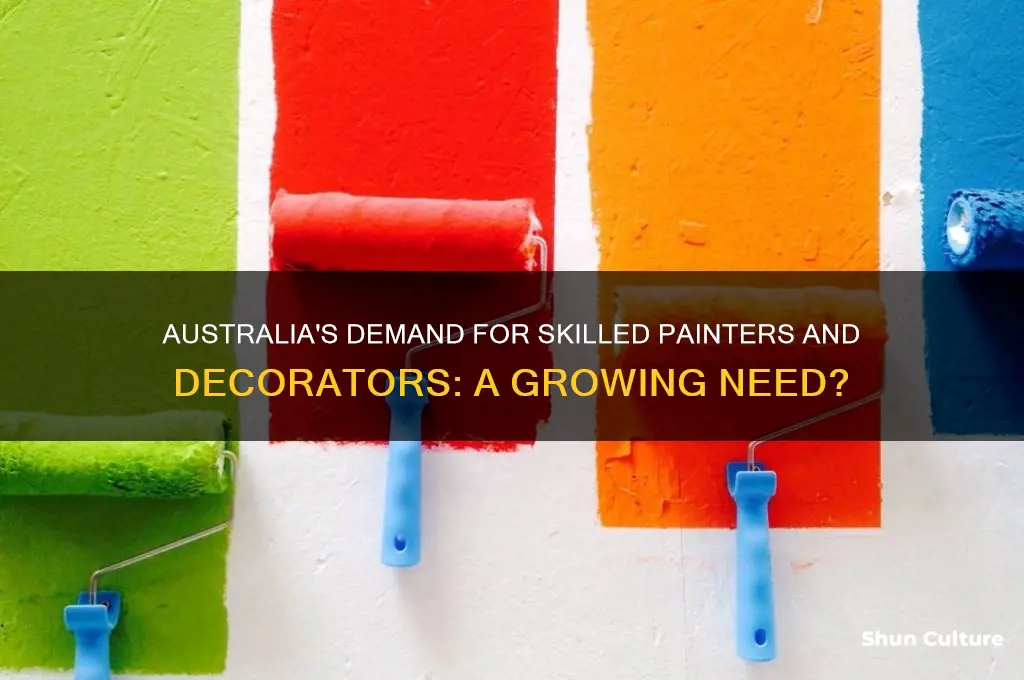 does australia need painters and decorators
