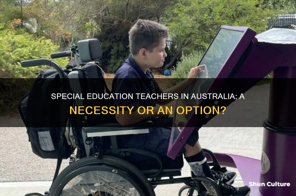 does australia need special education teachers