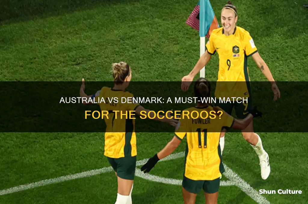 does australia need to beat denmark