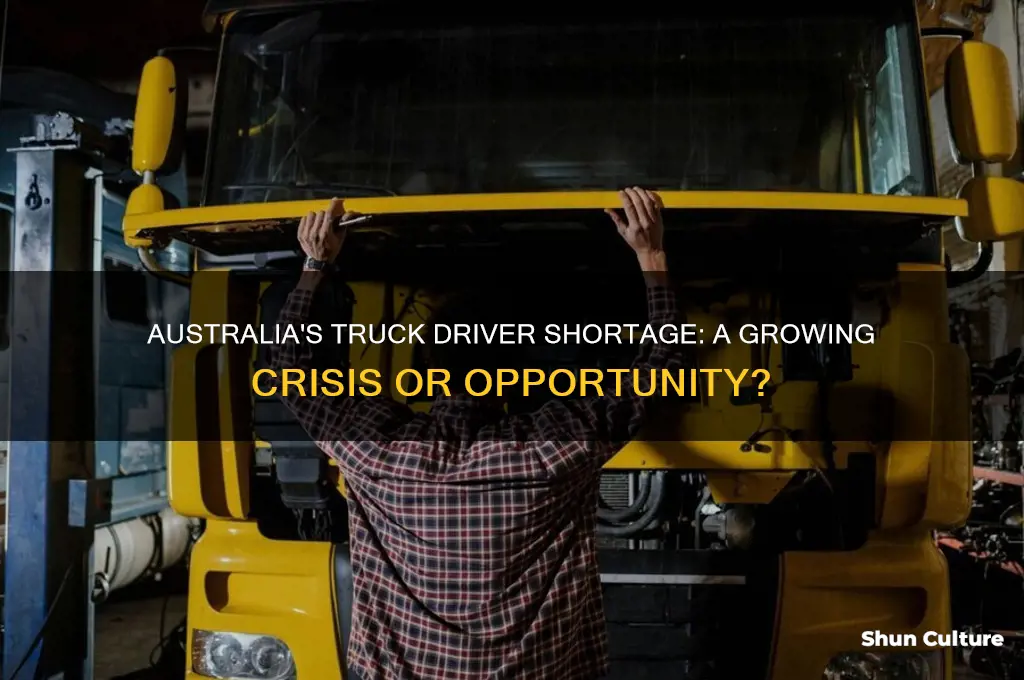 does australia need truck drivers