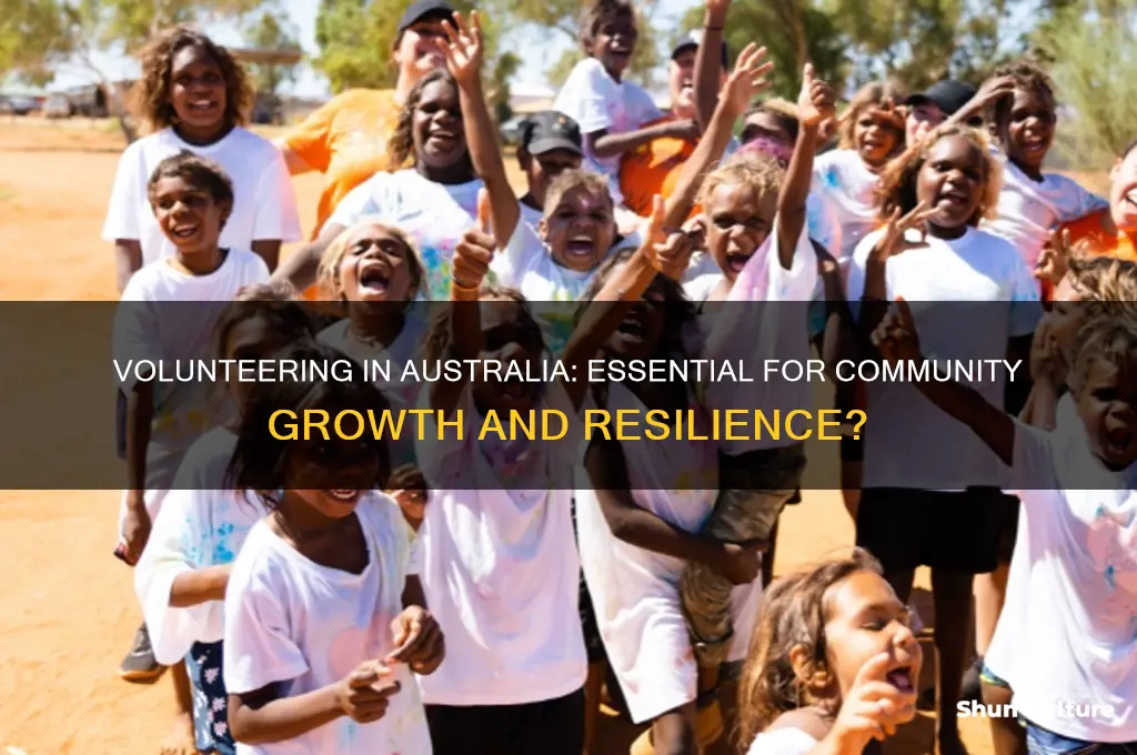 does australia need volunteers