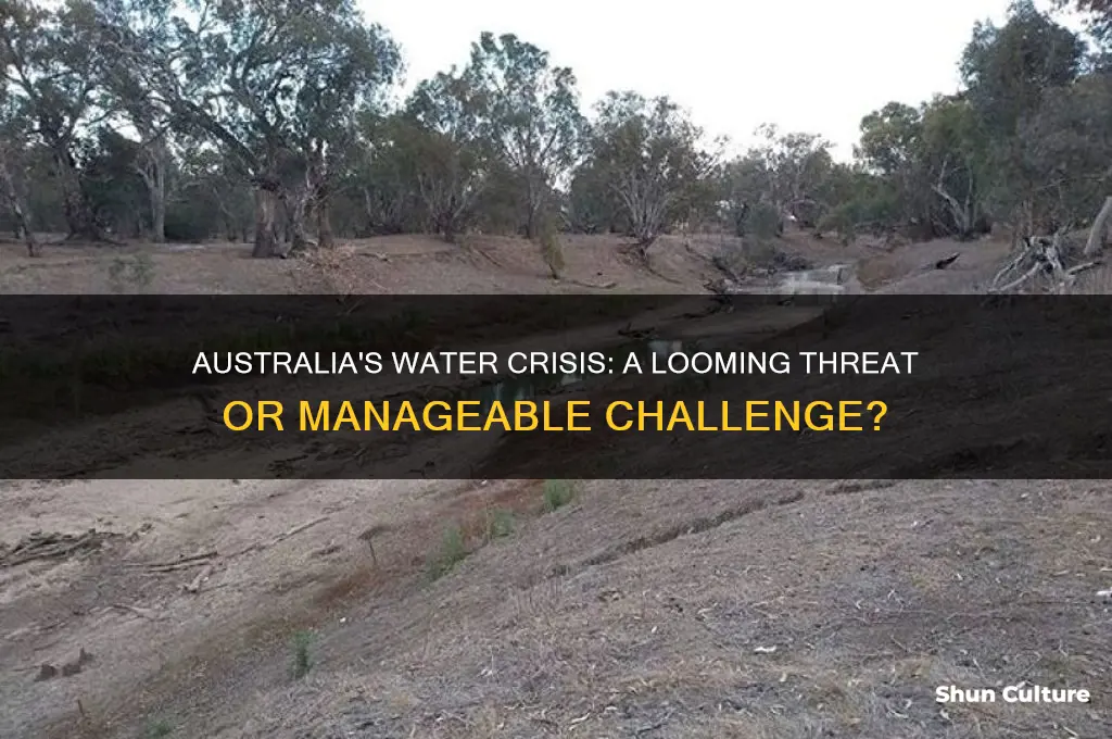 does australia need water
