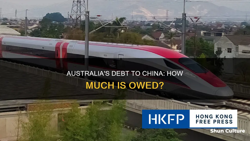 does australia owe money to china