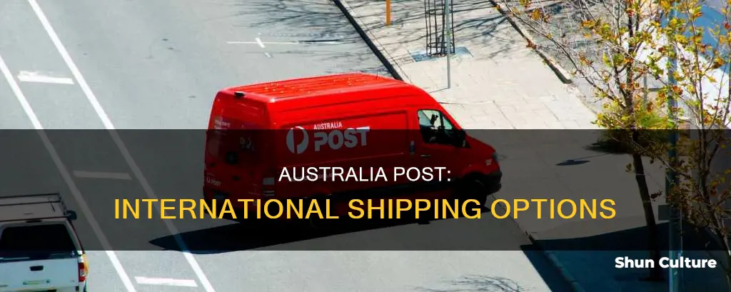 does australia post ship internationally