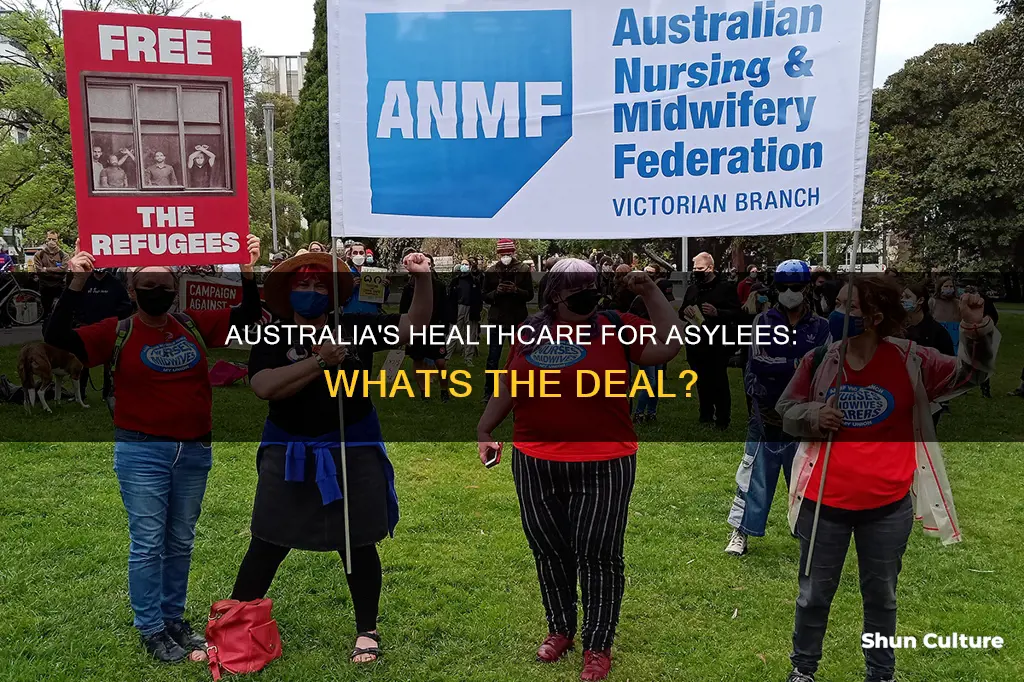 does australia provide good healthcare to asylees