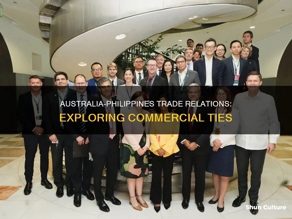 does australia trade goods and services with the philippines