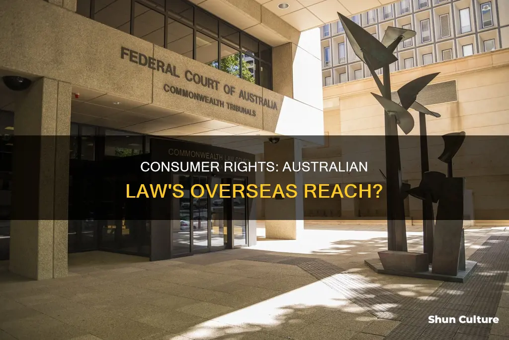 does australian consumer law apply overseas