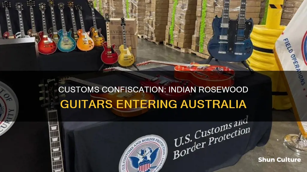 does australian customs confiscate indian rosewood guitars