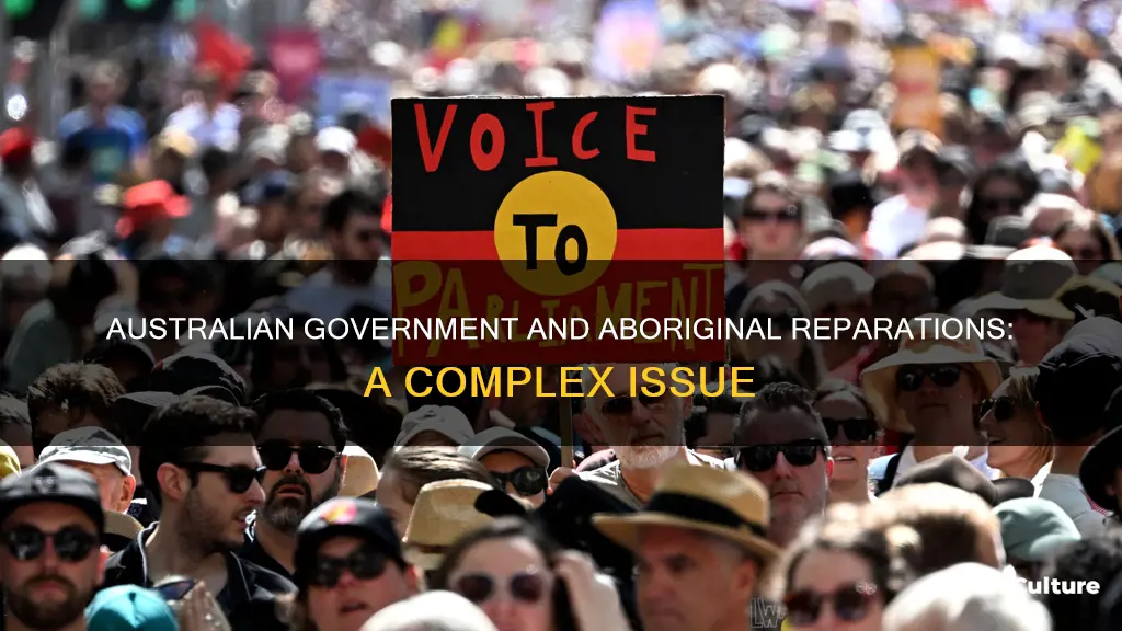 does australian government want reparations for aborigines