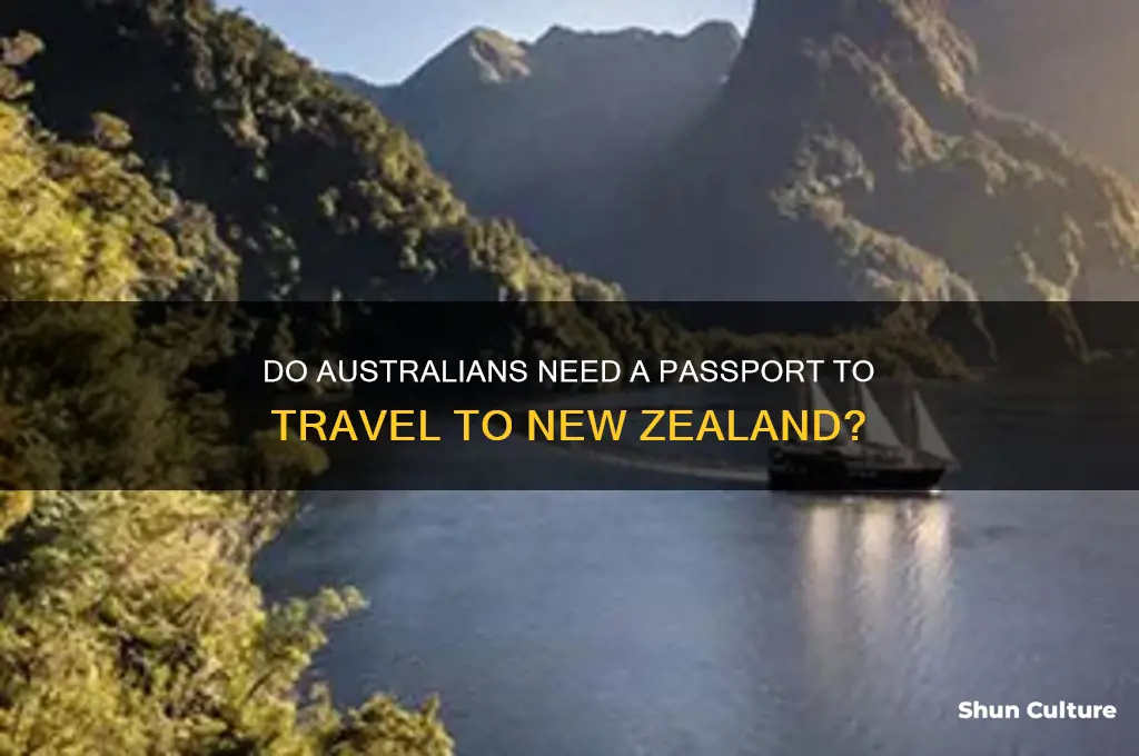 does australian need passport to go to new zealand