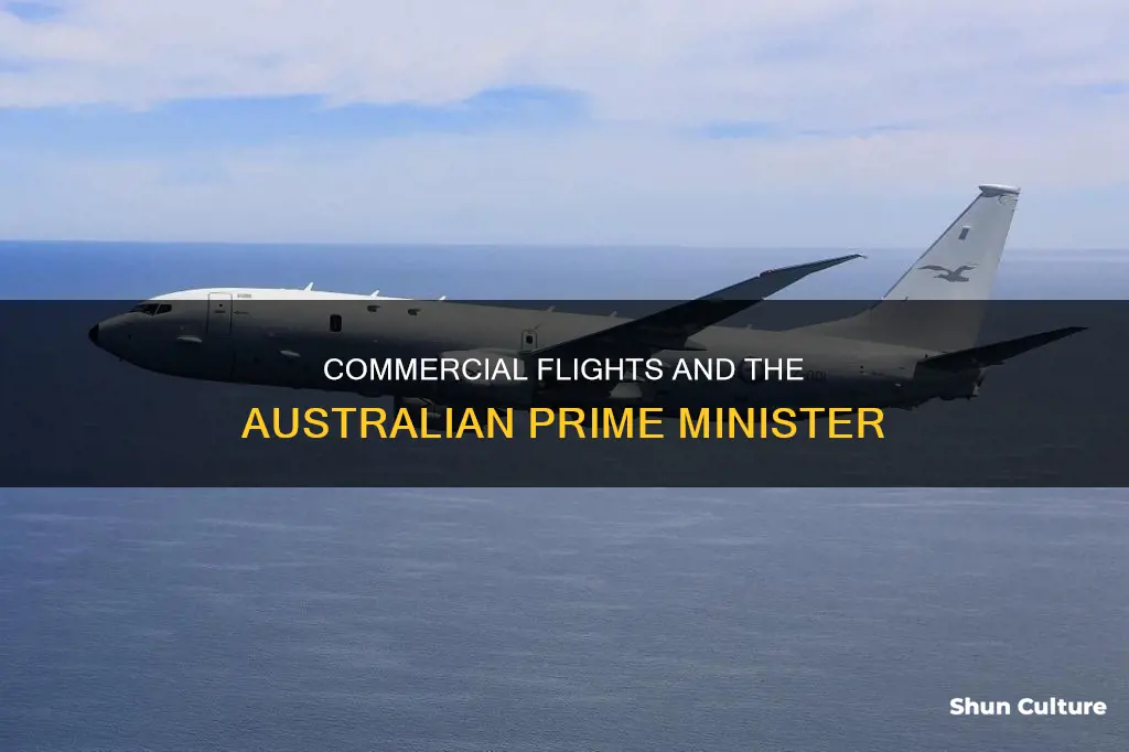 does australian prime minister fly commercial