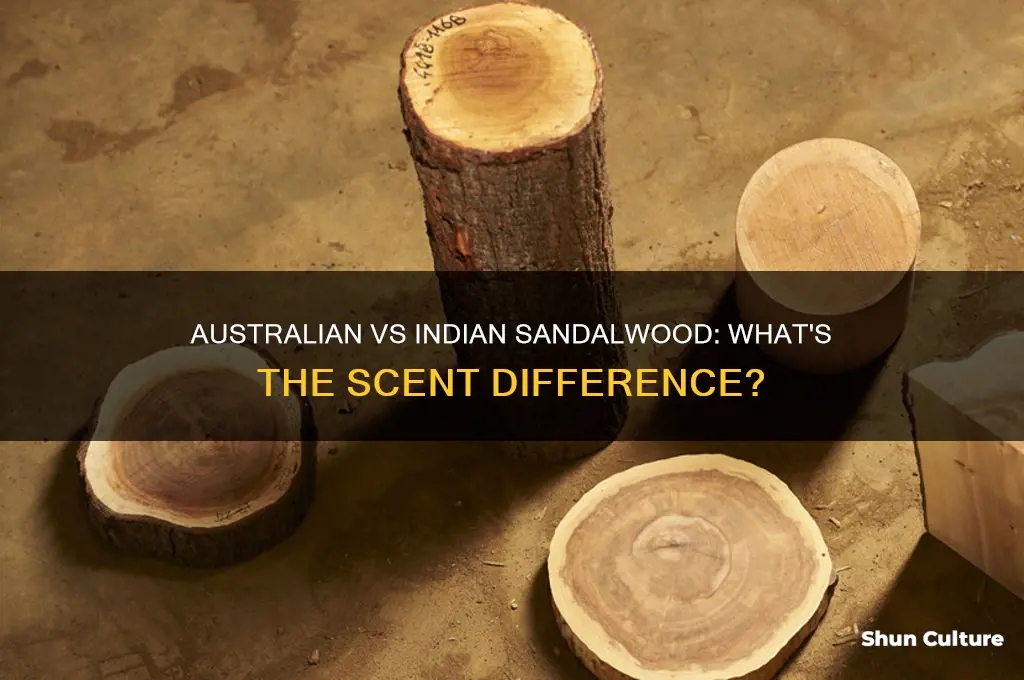 does australian sandalwood smell like indian sandalwood