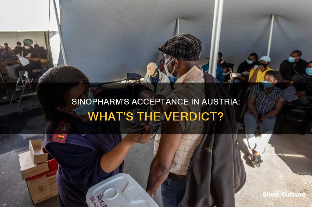 does austria accept sinopharm