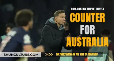 Austria Airport: Australia Counter Confusion