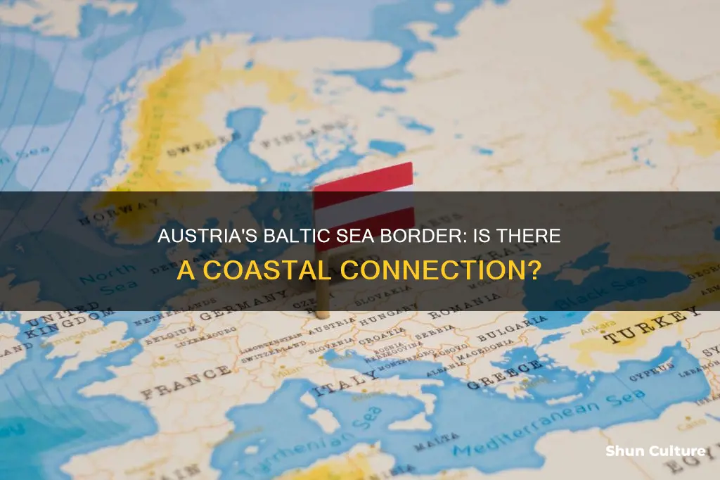 does austria border the baltic sea