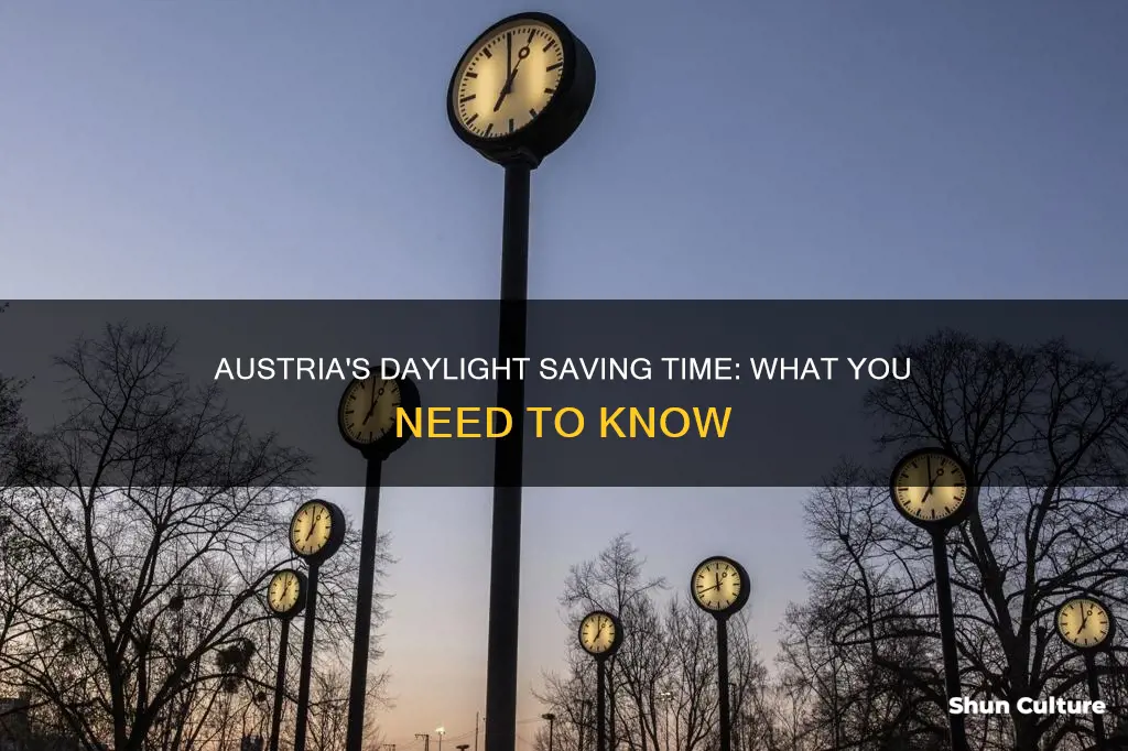 does austria do daylight savings