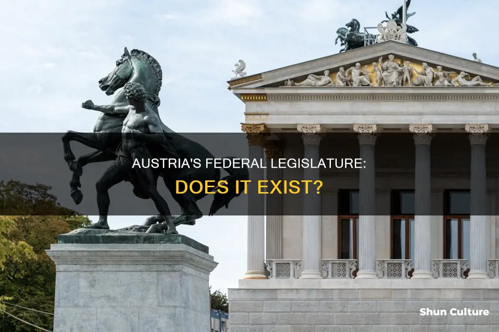 does austria have a federal legislature