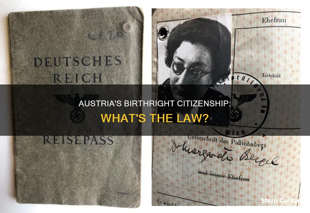 does austria have birthright citizenship