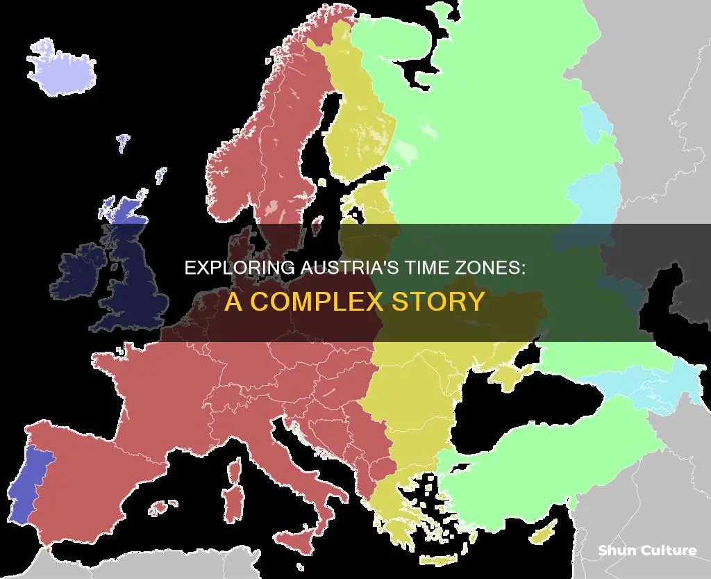 does austria have diffrrent time zones