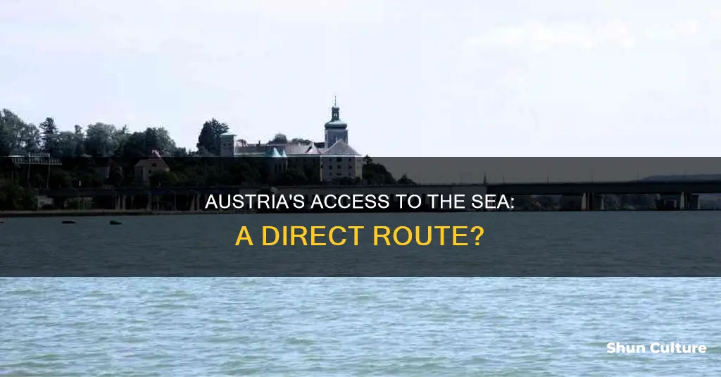 does austria have direct access to the sea