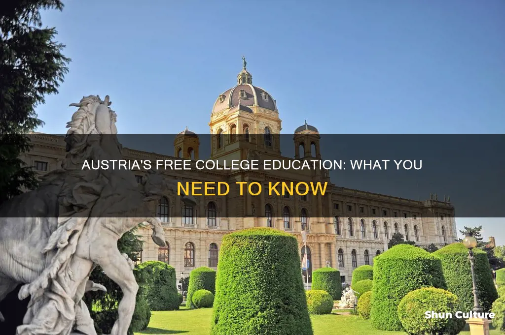 does austria have free college