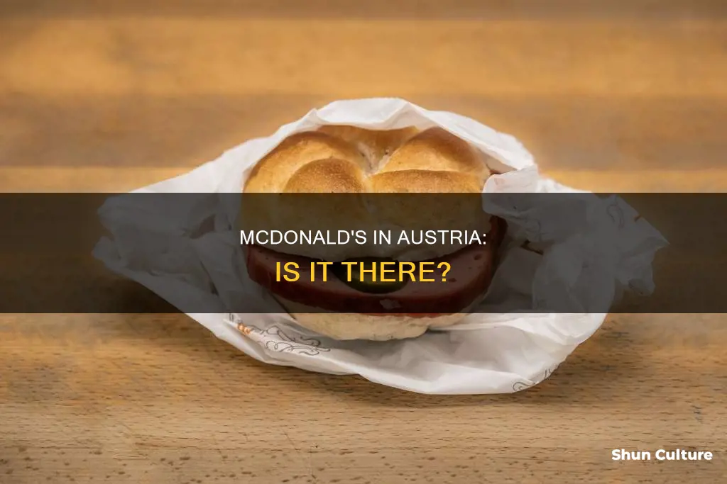 does austria have mcdonalds