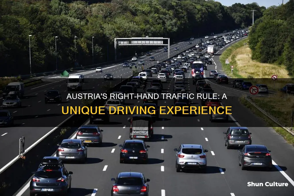 does austria have right hand traffic