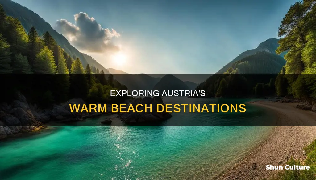 does austria have warm beaches