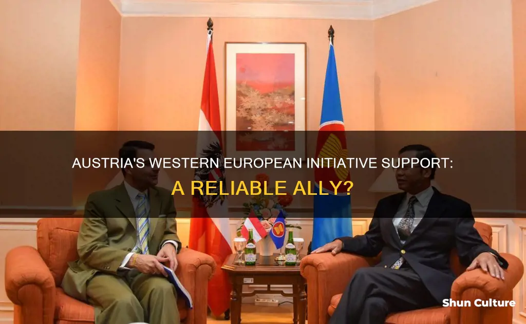 does austria normally support western european intiatives