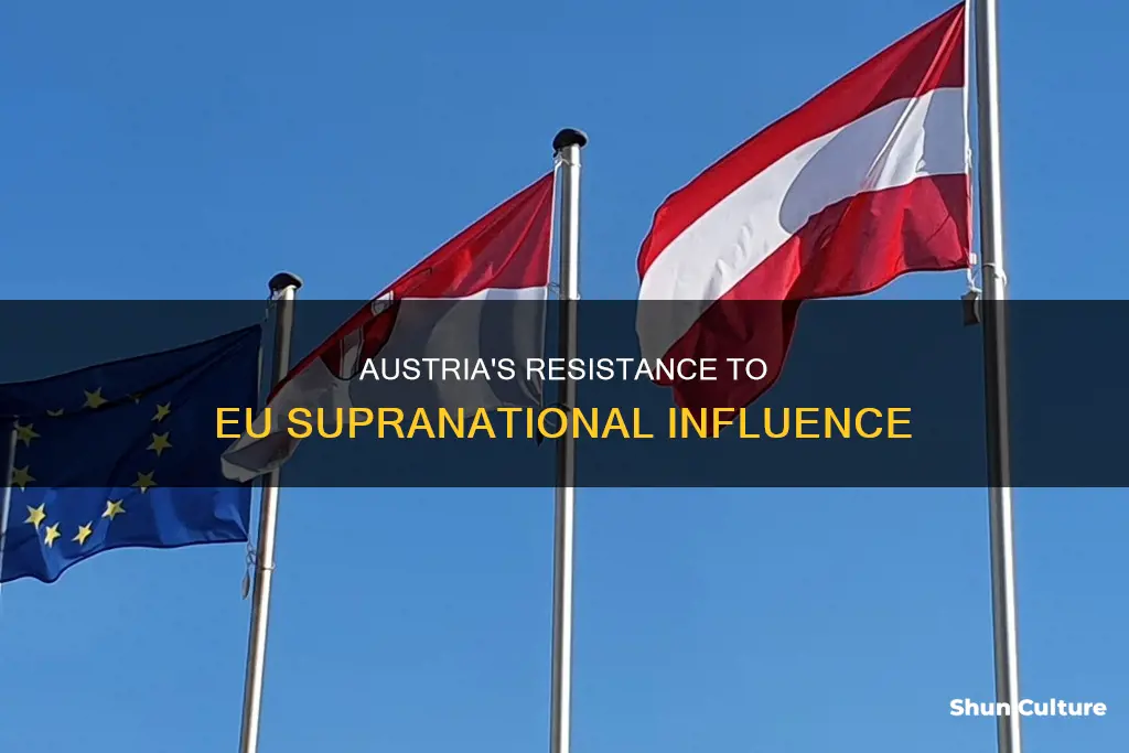 does austria resist supranational influence from eu