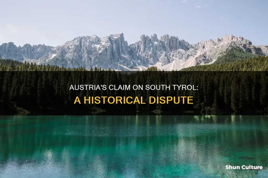 does austria still claim south tyrol