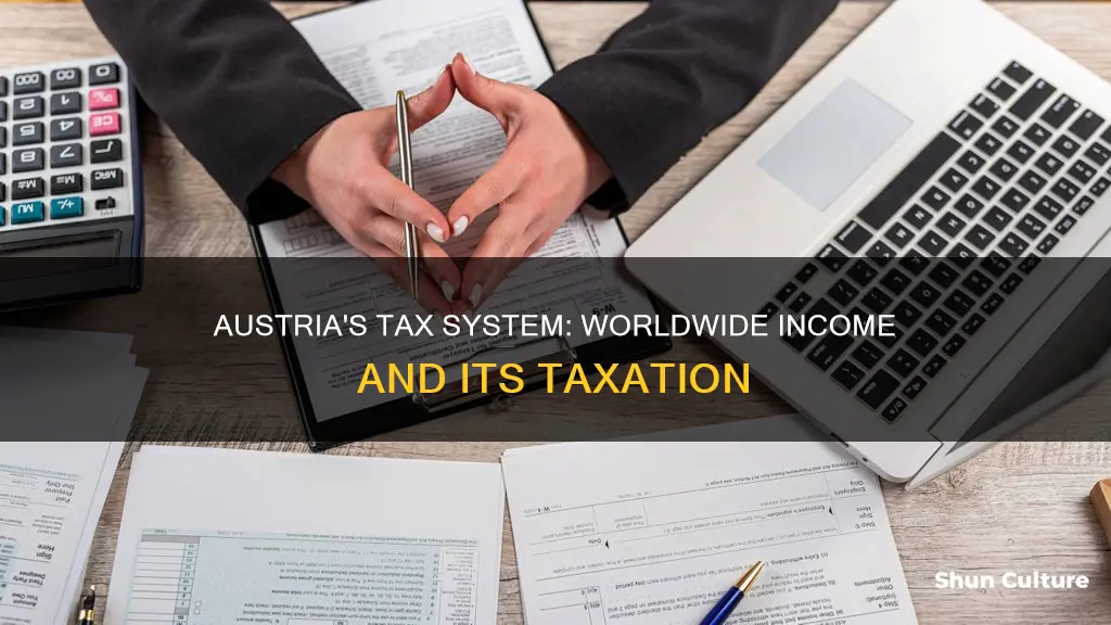 does austria tax worldwide income