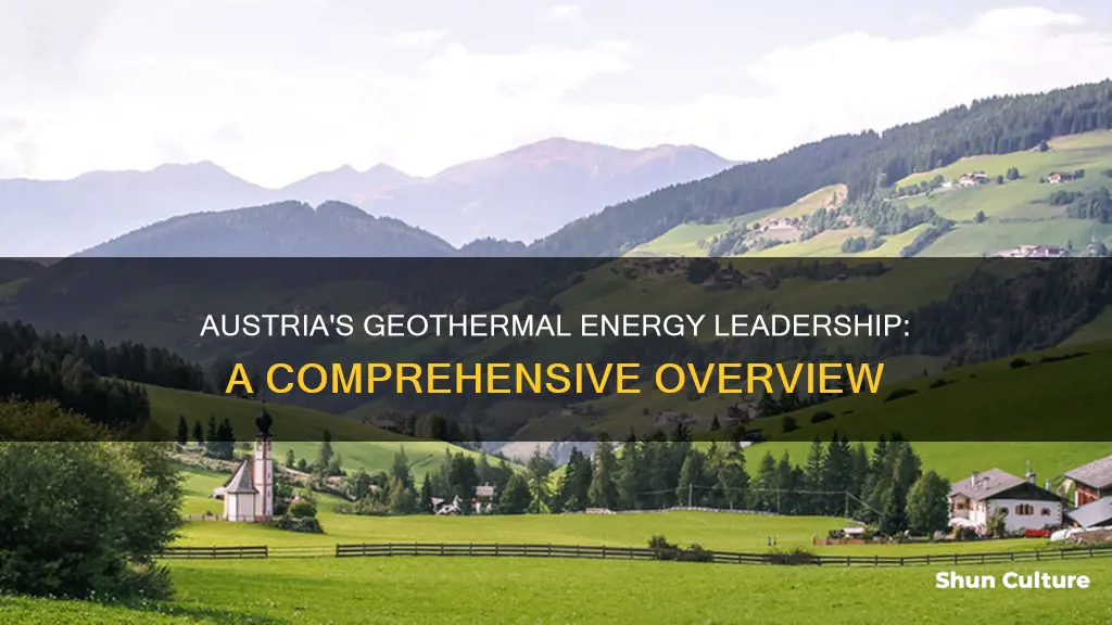 does austria use geothermal energy the most