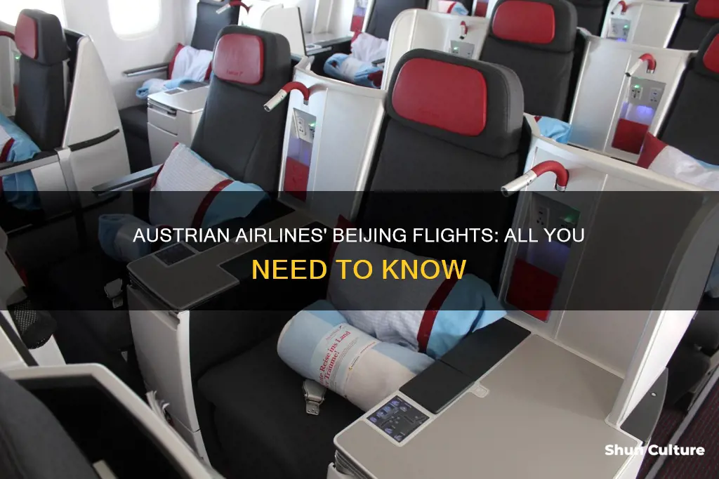 does austrian airlines fly to beijing