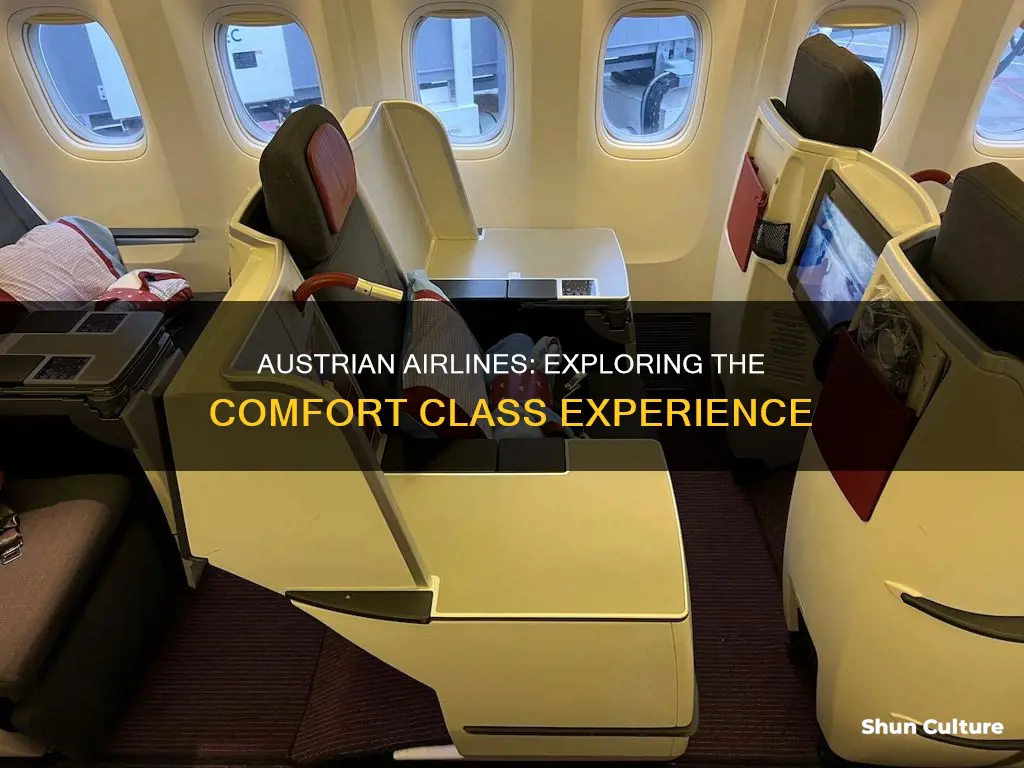 does austrian airlines have comfort class