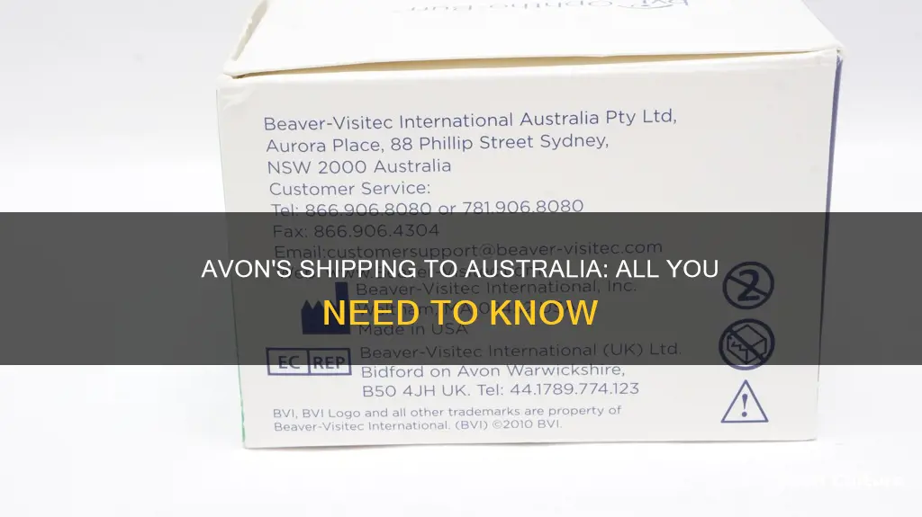 does avon ship to australia