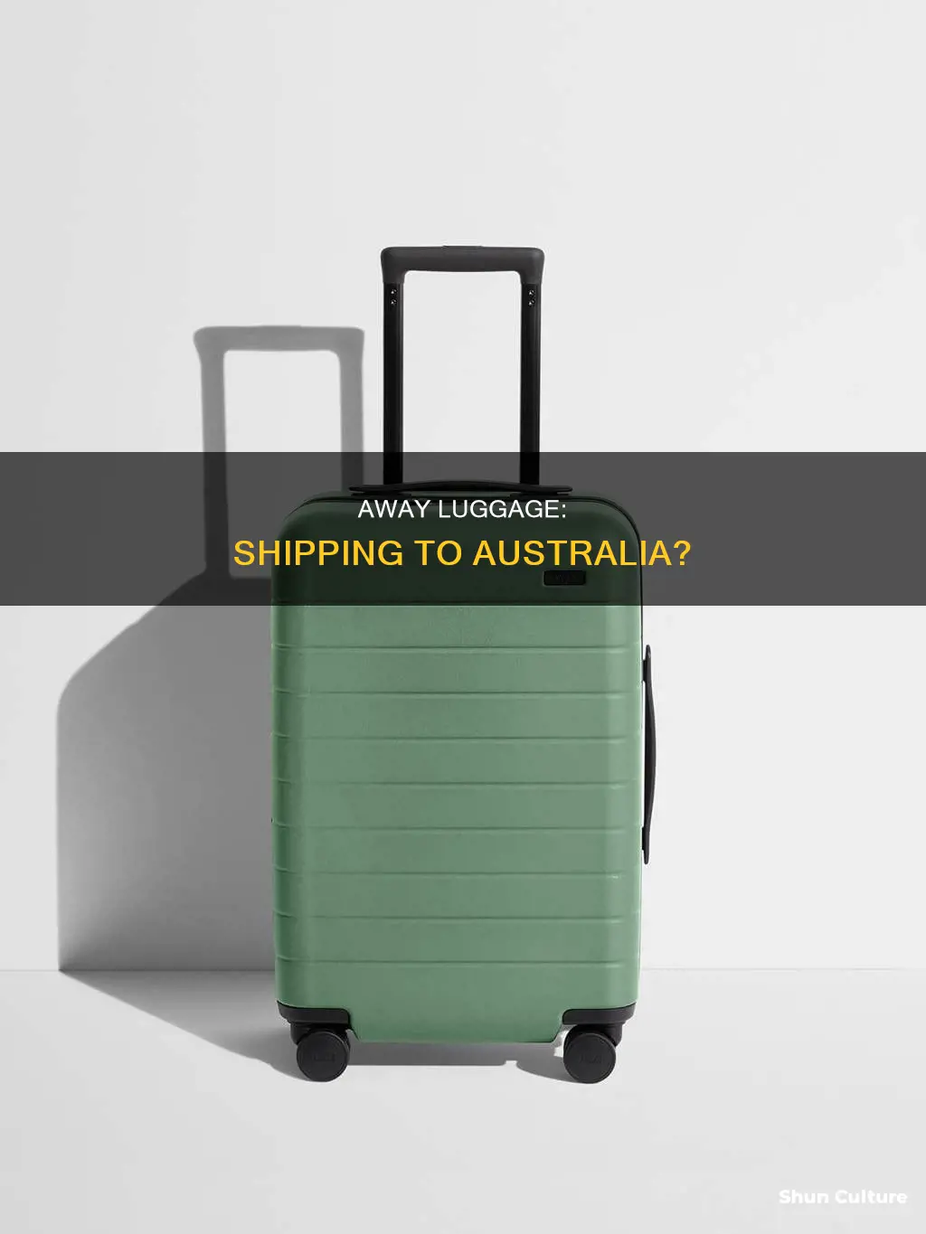 does away ship to australia