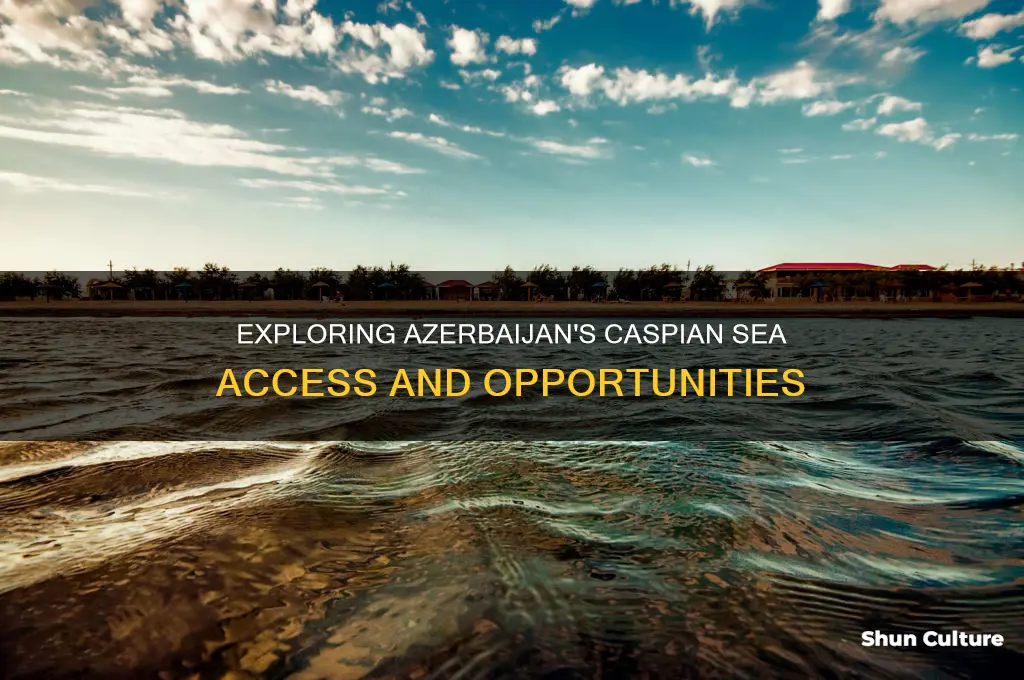 does azerbaijan have access to the caspin sea