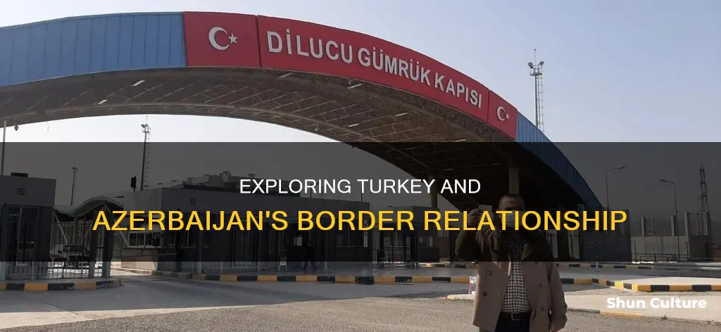 does azerbaijan share a border with turkey