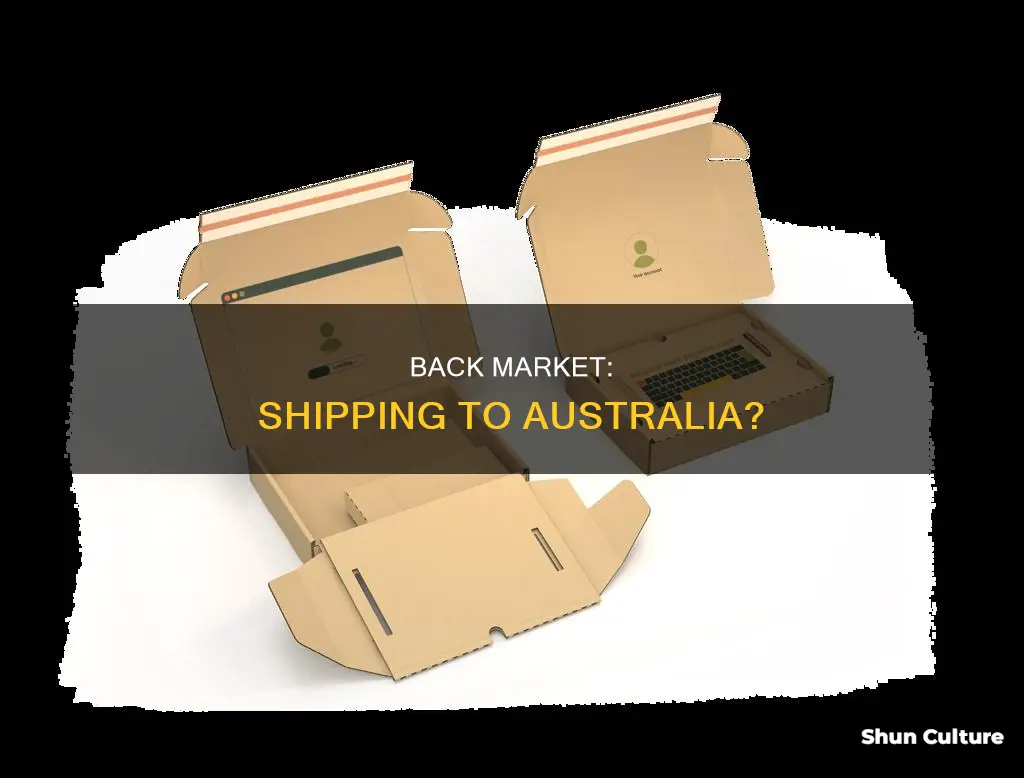 does backmarket ship to australia