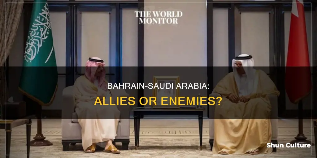 does bahrain back saudi arabia